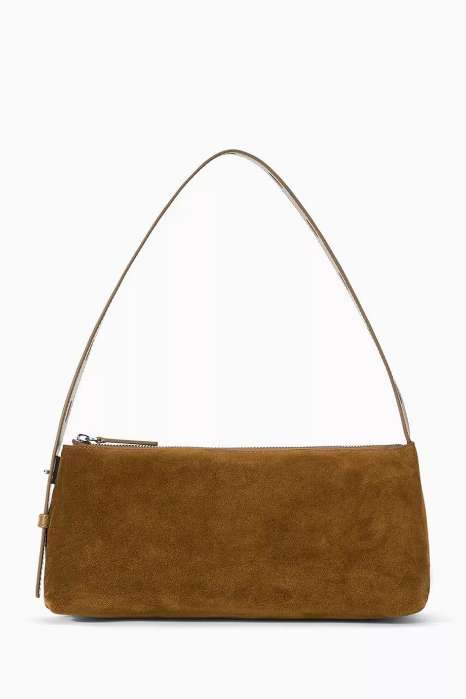 Staud Strada Shoulder Bag in Suede