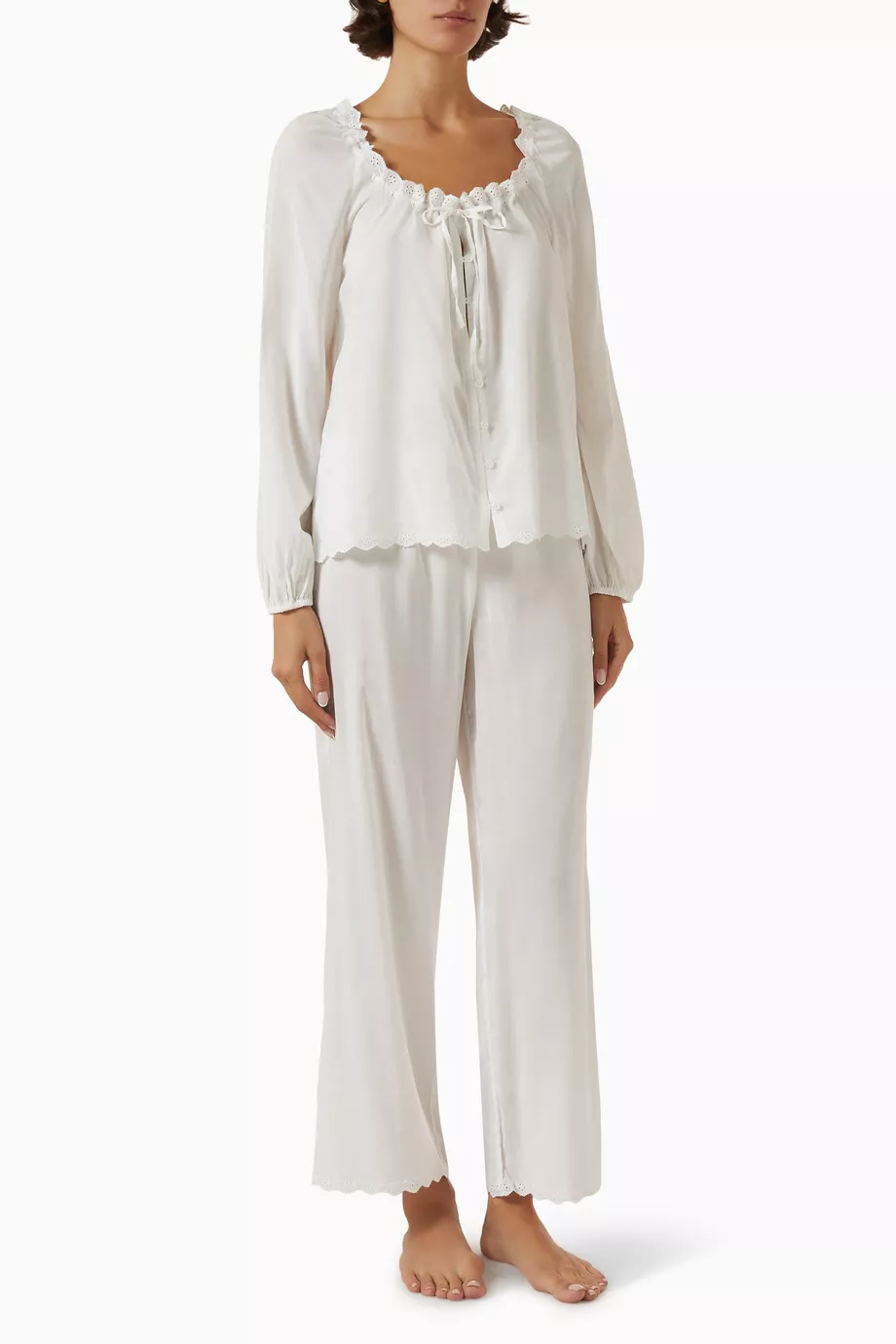 Reformation Paloma Pyjama Set in Organic-cotton
