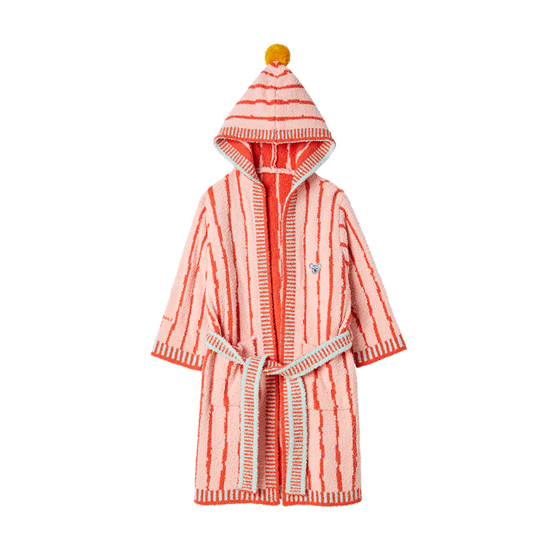 Mideer - Hugz Kids Bath Robe - Multicolor - Small
